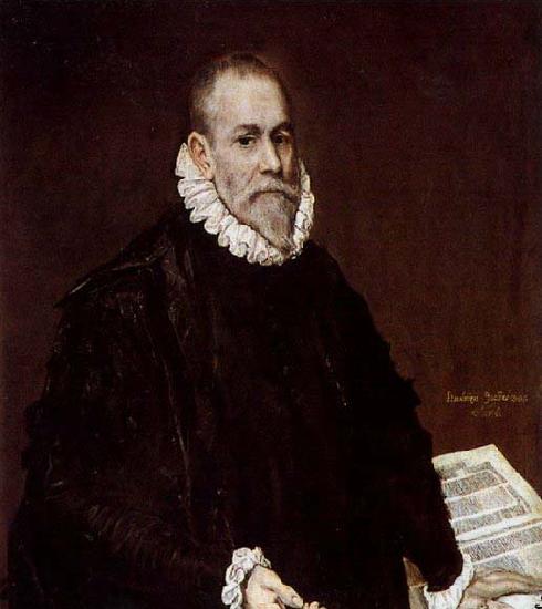 El Greco Portrait of Doctor Rodrigo de la Fuente